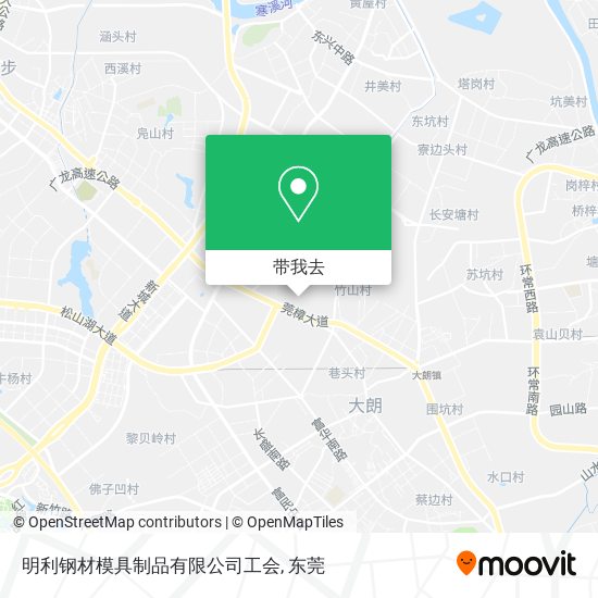 明利钢材模具制品有限公司工会地图