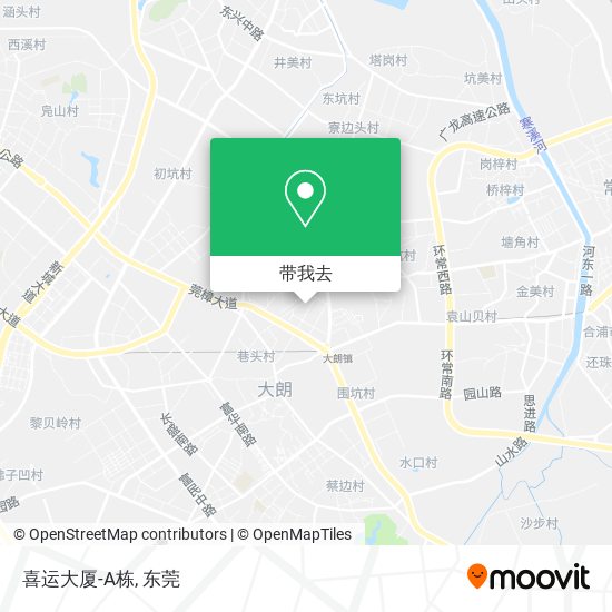喜运大厦-A栋地图