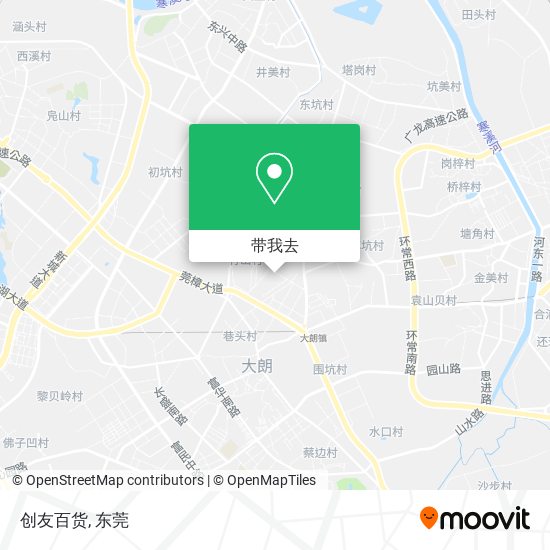 创友百货地图