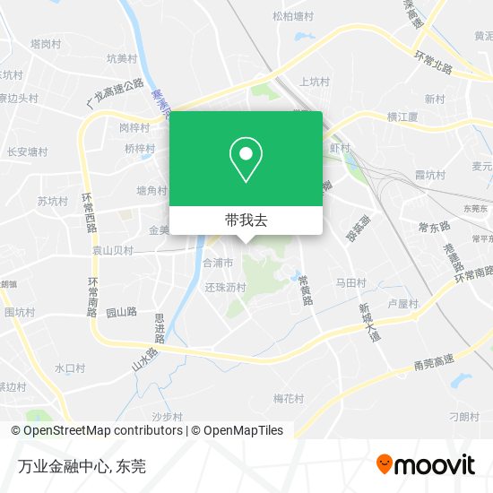 万业金融中心地图