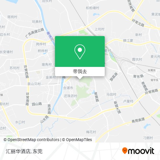 汇丽华酒店地图