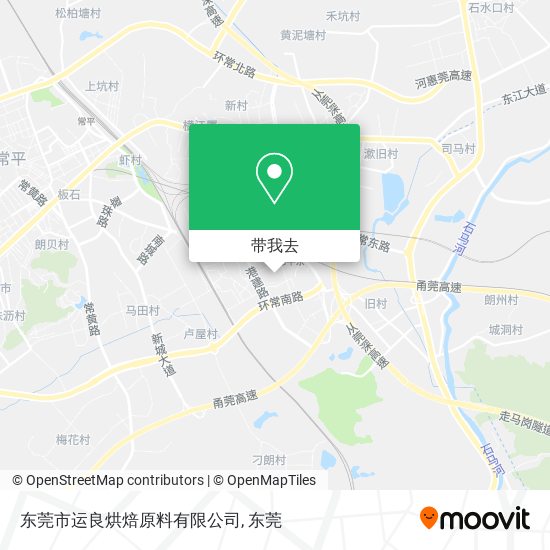 东莞市运良烘焙原料有限公司地图
