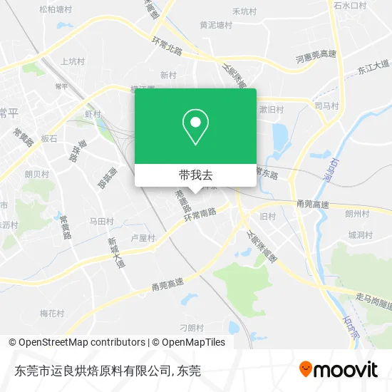 东莞市运良烘焙原料有限公司地图