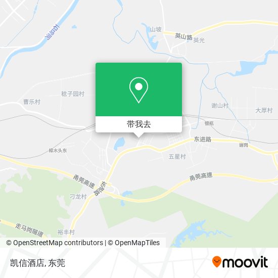 凯信酒店地图