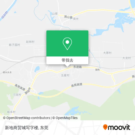 新地商贸城写字楼地图