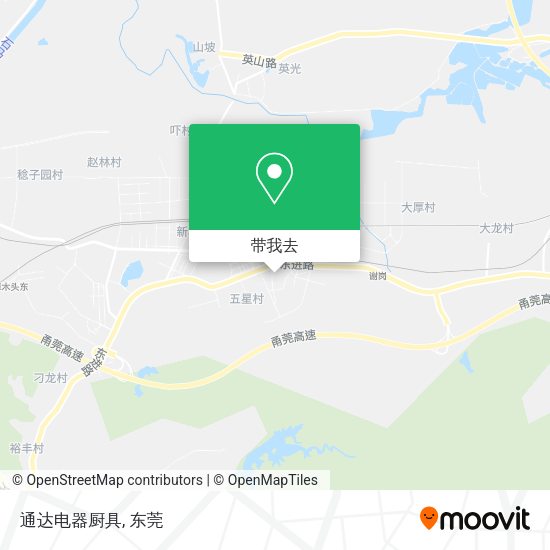 通达电器厨具地图