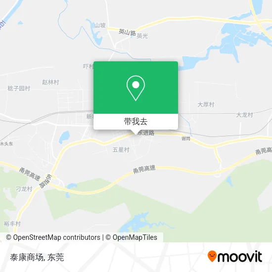 泰康商场地图