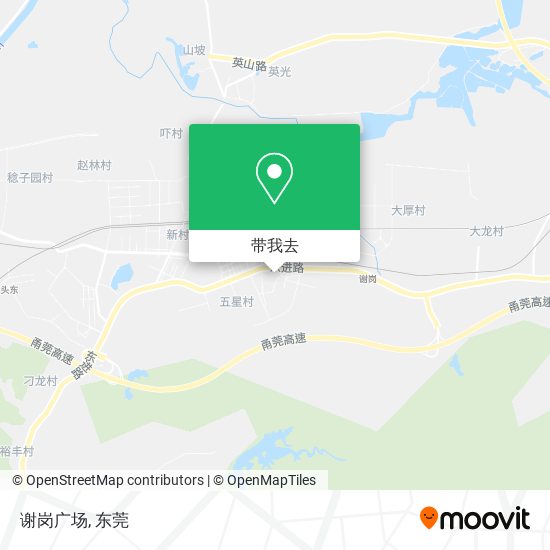 谢岗广场地图
