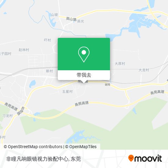非瞳凡响眼镜视力验配中心地图