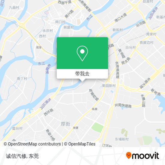 诚信汽修地图