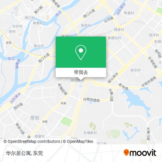 华尔居公寓地图