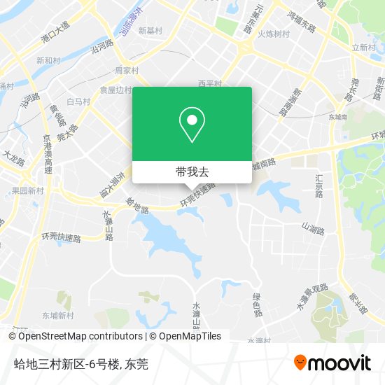 蛤地三村新区-6号楼地图