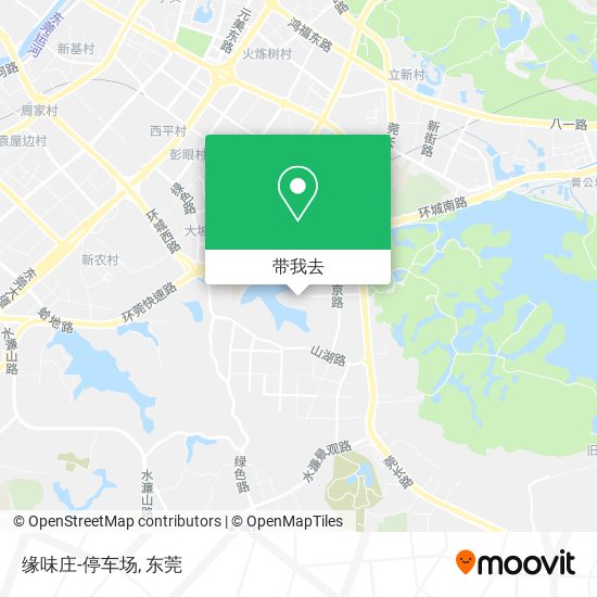 缘味庄-停车场地图