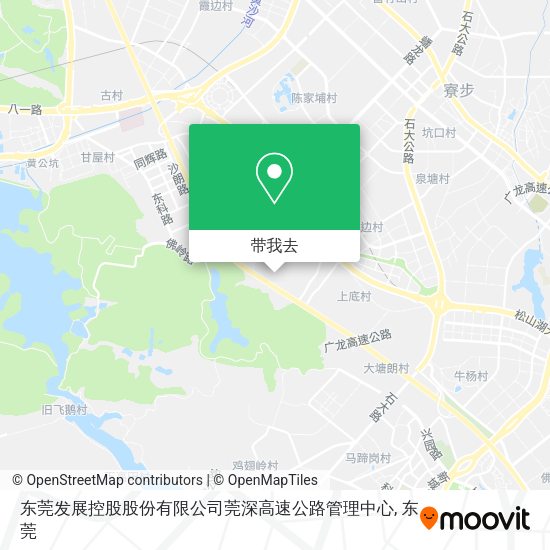 东莞发展控股股份有限公司莞深高速公路管理中心地图