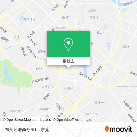 东莞艺雕商务酒店地图