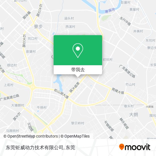 东莞钜威动力技术有限公司地图