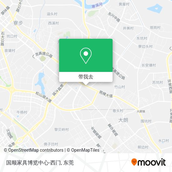 国顺家具博览中心-西门地图
