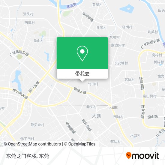 东莞龙门客栈地图