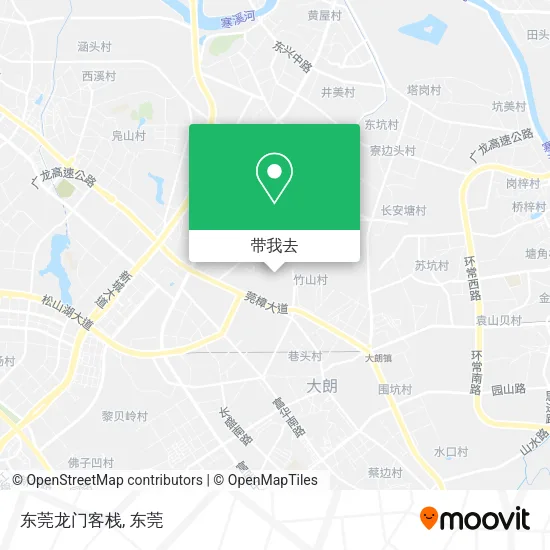 东莞龙门客栈地图