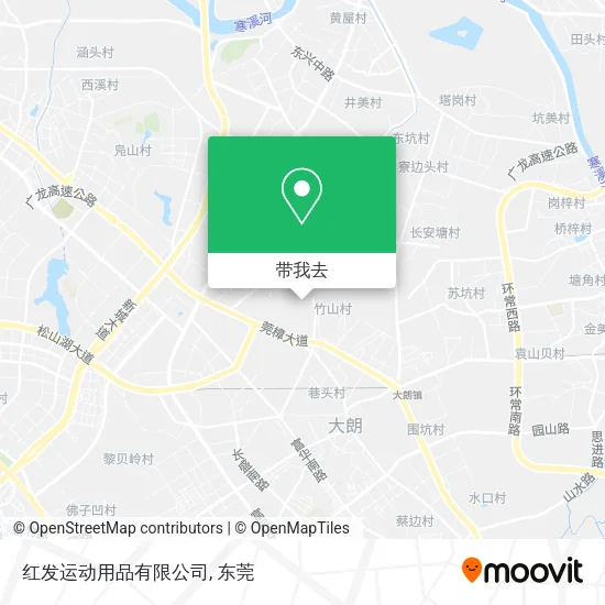 红发运动用品有限公司地图