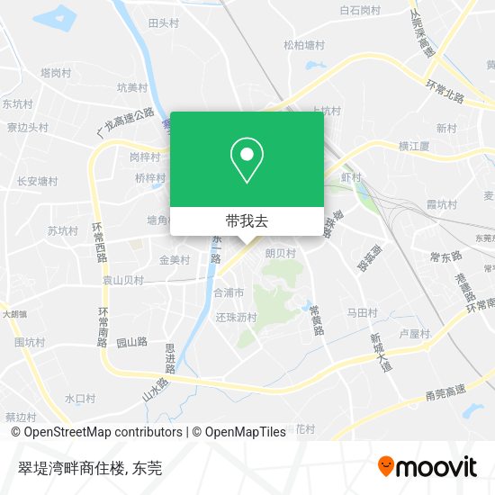翠堤湾畔商住楼地图