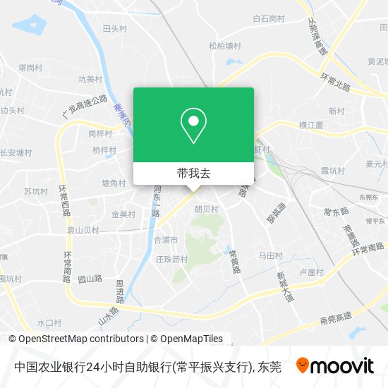 中国农业银行24小时自助银行(常平振兴支行)地图