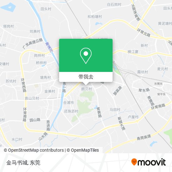 金马书城地图