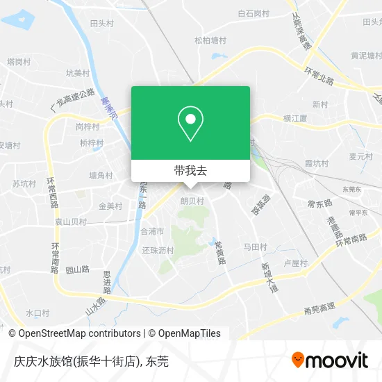 庆庆水族馆(振华十街店)地图