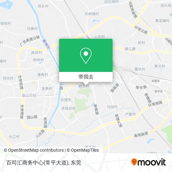 百司汇商务中心(常平大道)地图