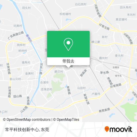 常平科技创新中心地图