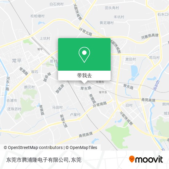 东莞市腾浦隆电子有限公司地图