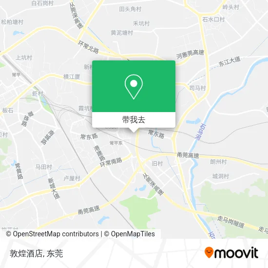 敦煌酒店地图