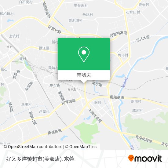 好又多连锁超市(美豪店)地图