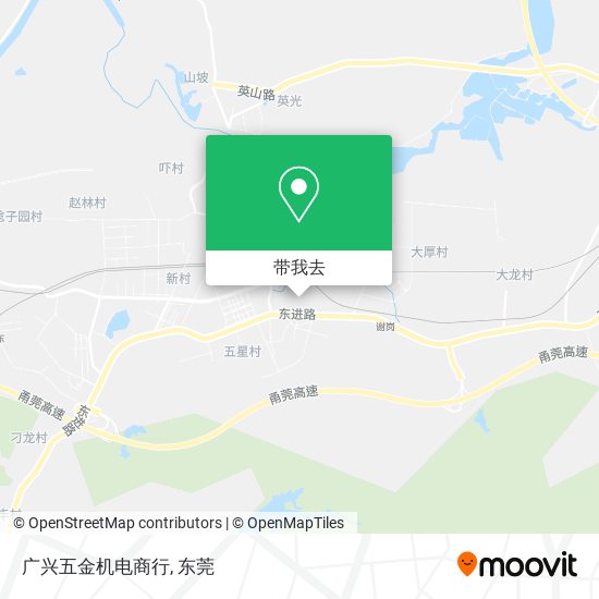 广兴五金机电商行地图