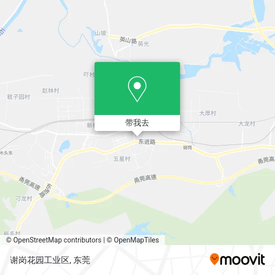 谢岗花园工业区地图
