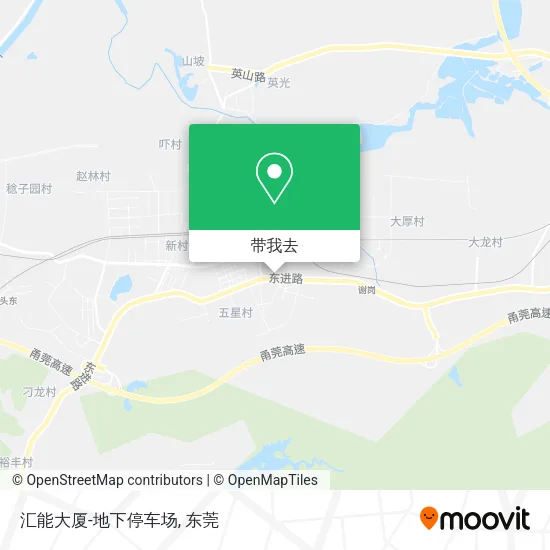 汇能大厦-地下停车场地图