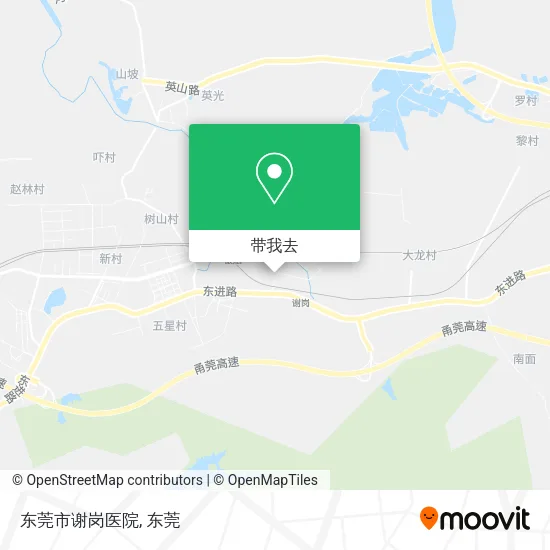 东莞市谢岗医院地图