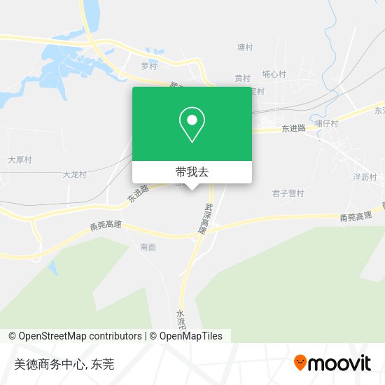 美德商务中心地图