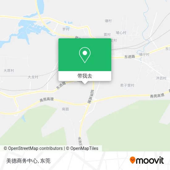 美德商务中心地图
