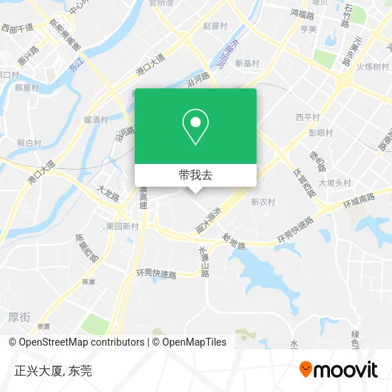 正兴大厦地图