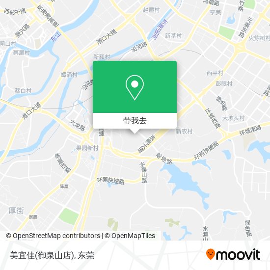 美宜佳(御泉山店)地图