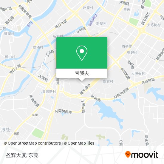 盈辉大厦地图