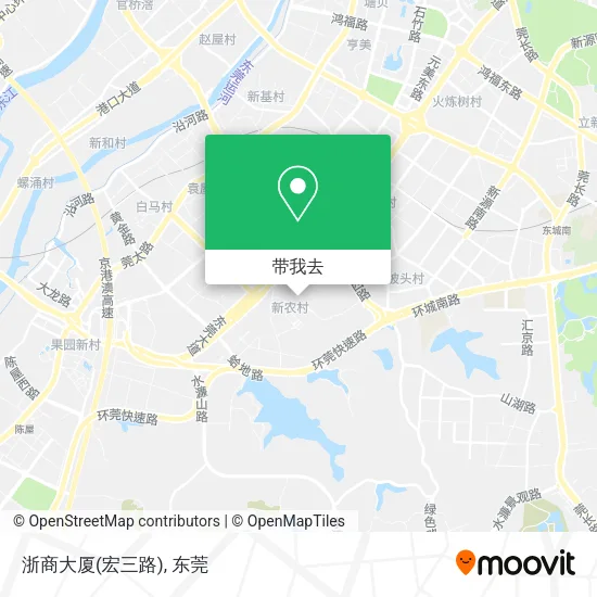 浙商大厦(宏三路)地图