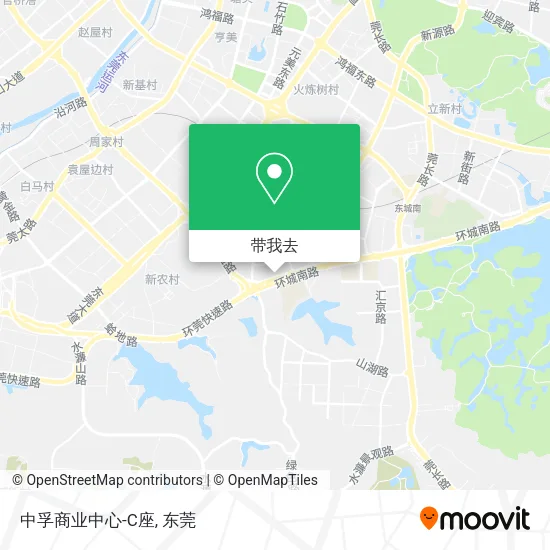 中孚商业中心-C座地图