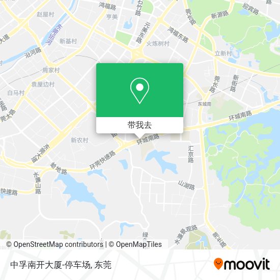 中孚南开大厦-停车场地图