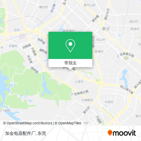 加金电器配件厂地图