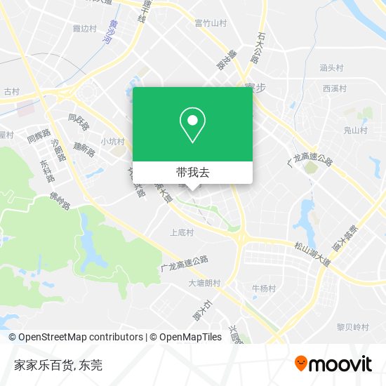 家家乐百货地图
