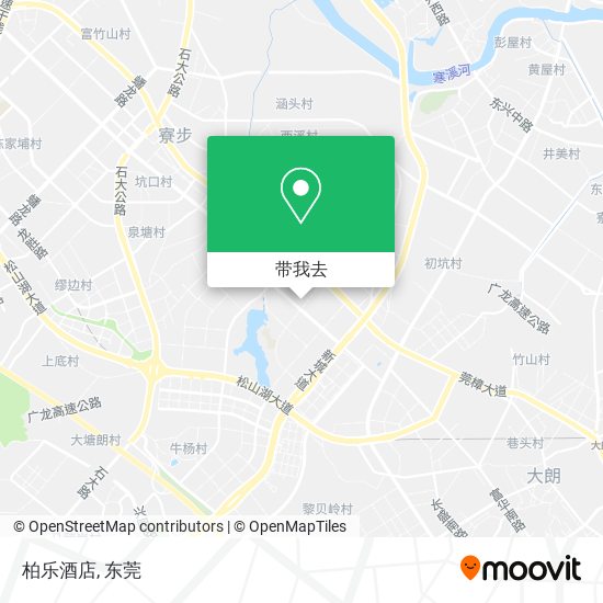 柏乐酒店地图