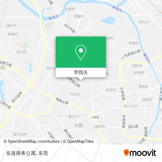 东港商务公寓地图