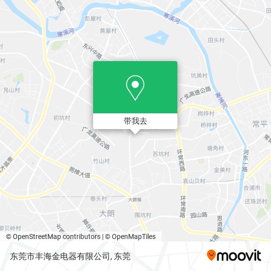 东莞市丰海金电器有限公司地图